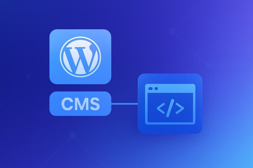 Een headless Wordpress website
